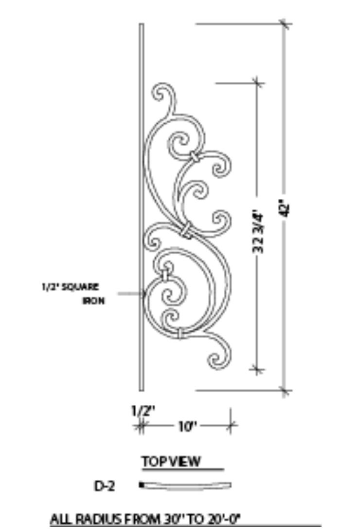 Tuscany Panels | Custom Iron Works