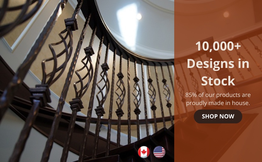 Stair Railing Parts Iron Balusters Iron Spindles Staircase 